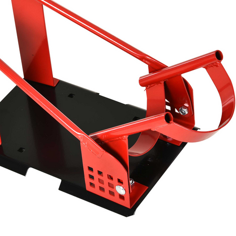 Motorcycle Wheel Chock 8-15.5 cm Metal Holder For Truck And Trailer HOMCOM