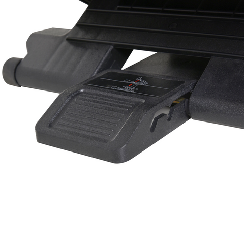Adjustable Under-Desk Footrest Height Angle Tilt Anti-Slip HOMCOM