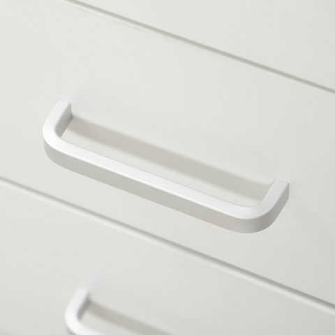 Computer Desk Writing Desk with Five Drawers for Home Office White