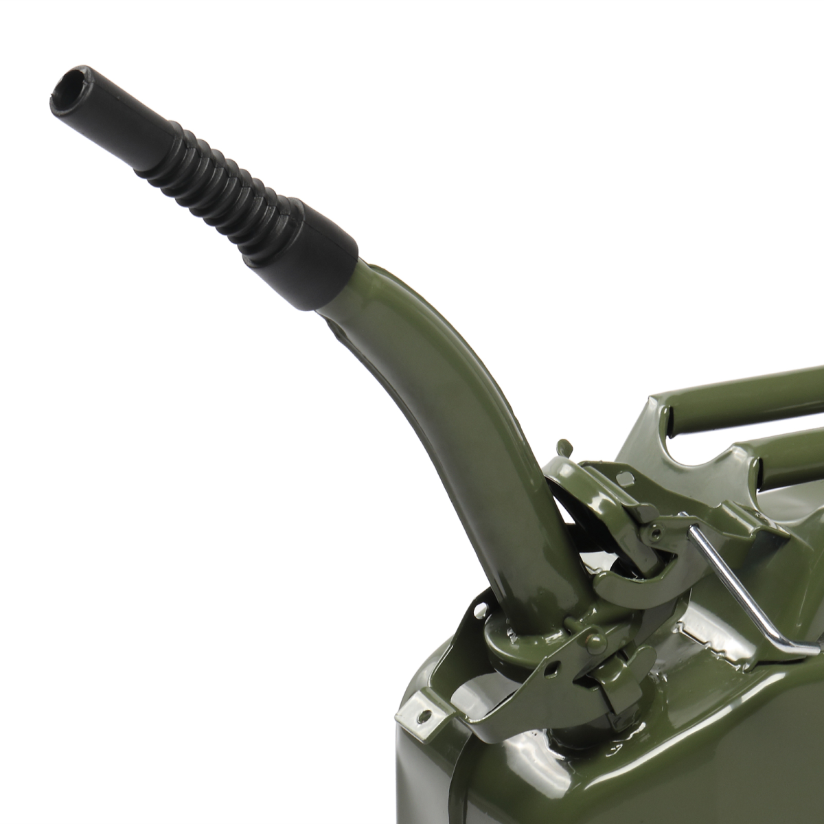 【Same Code：97686520】20L Portable American Fuel Oil Petrol Diesel Storage Can Army Green