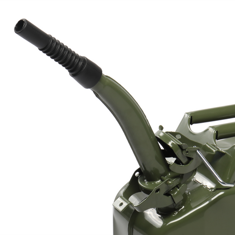 【Same Code：97686520】20L Portable American Fuel Oil Petrol Diesel Storage Can Army Green