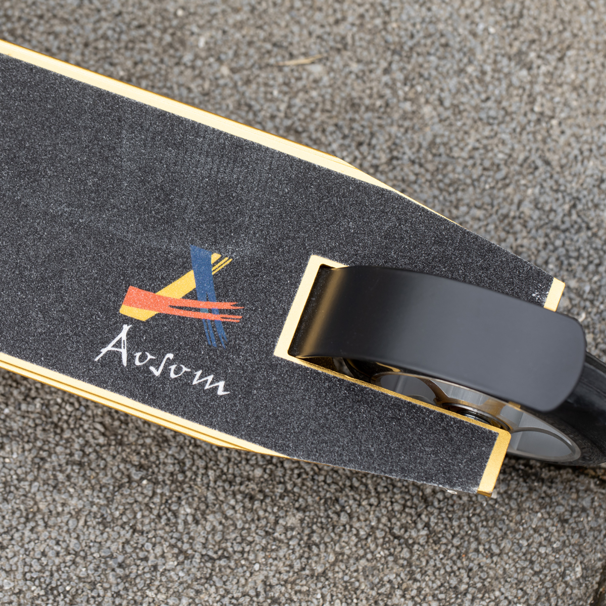 Stunt Scooter Entry Level Tricks Scooter for 14 Beginners, Gold HOMCOM