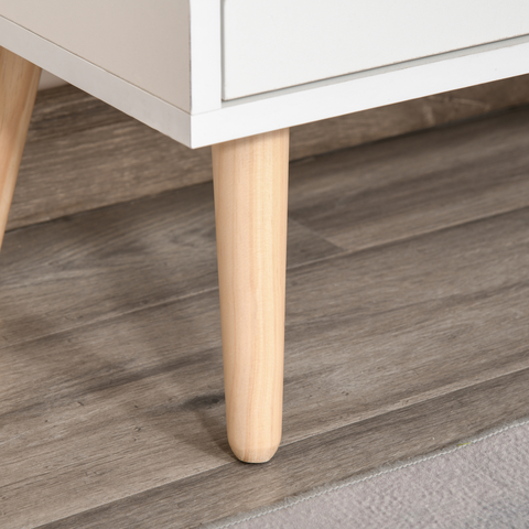 Floor Cabinet Storage Cupboard Sideboard with Drawer for Bedroom, Living Room