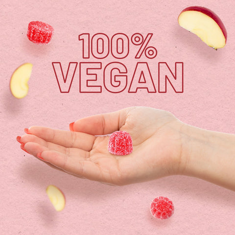 Apple Cider Vinegar Gummies with The Mother 1000mg | Made in UK by Prowise