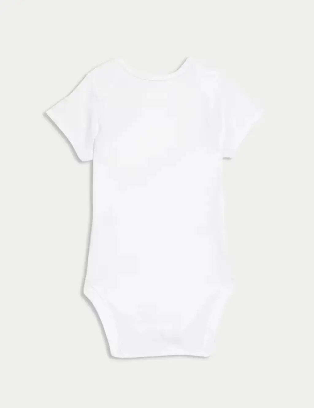 7pk Pure Cotton Short Sleeve Bodysuits (5lbs-3 Yrs)