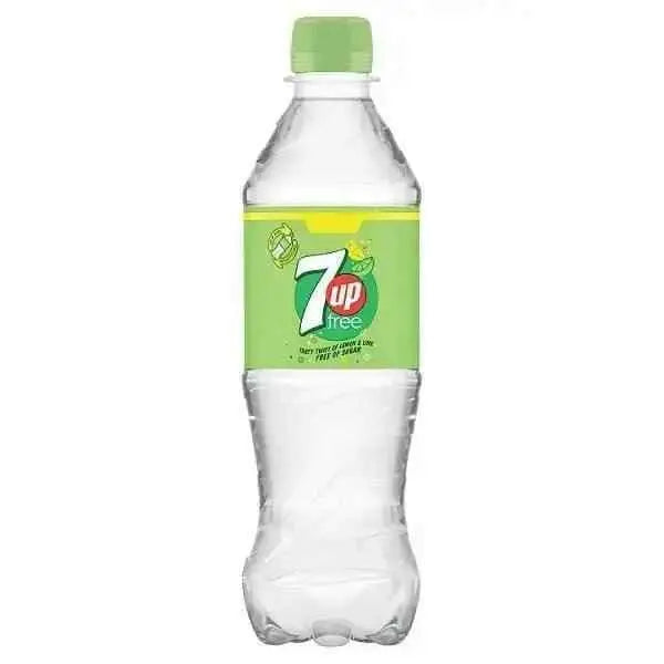 7UP Free Lemon & Lime Bottle PMP 12x500ml (Case of 12)