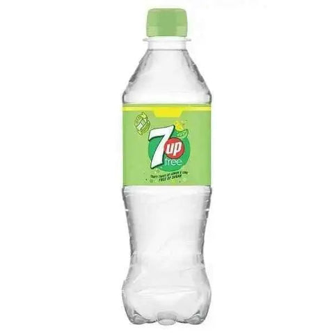 7UP Free Lemon & Lime Bottle PMP 12x500ml (Case of 12)