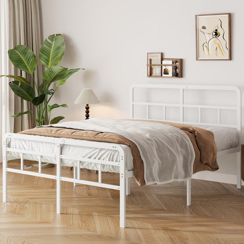 Yicensen Super King Bed Frame with Headboard and Footboard