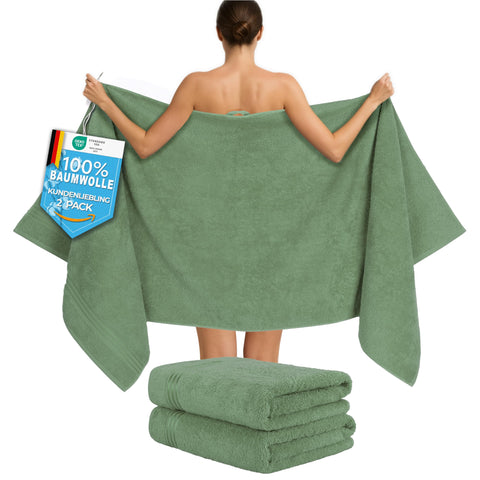 Hammetex Bathrobe 100% Cotton Unisex for Men and Women Quality 400 g/m² Quality Soft Absorbent Terry Towelling Bathrobe for Couples with Pockets