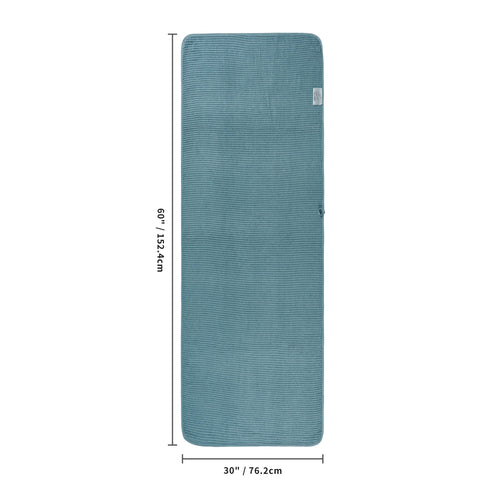 POLYTE 380 GSM Microfibre Quick Dry Waffle Bath Towel, 76.2x152.4 cm