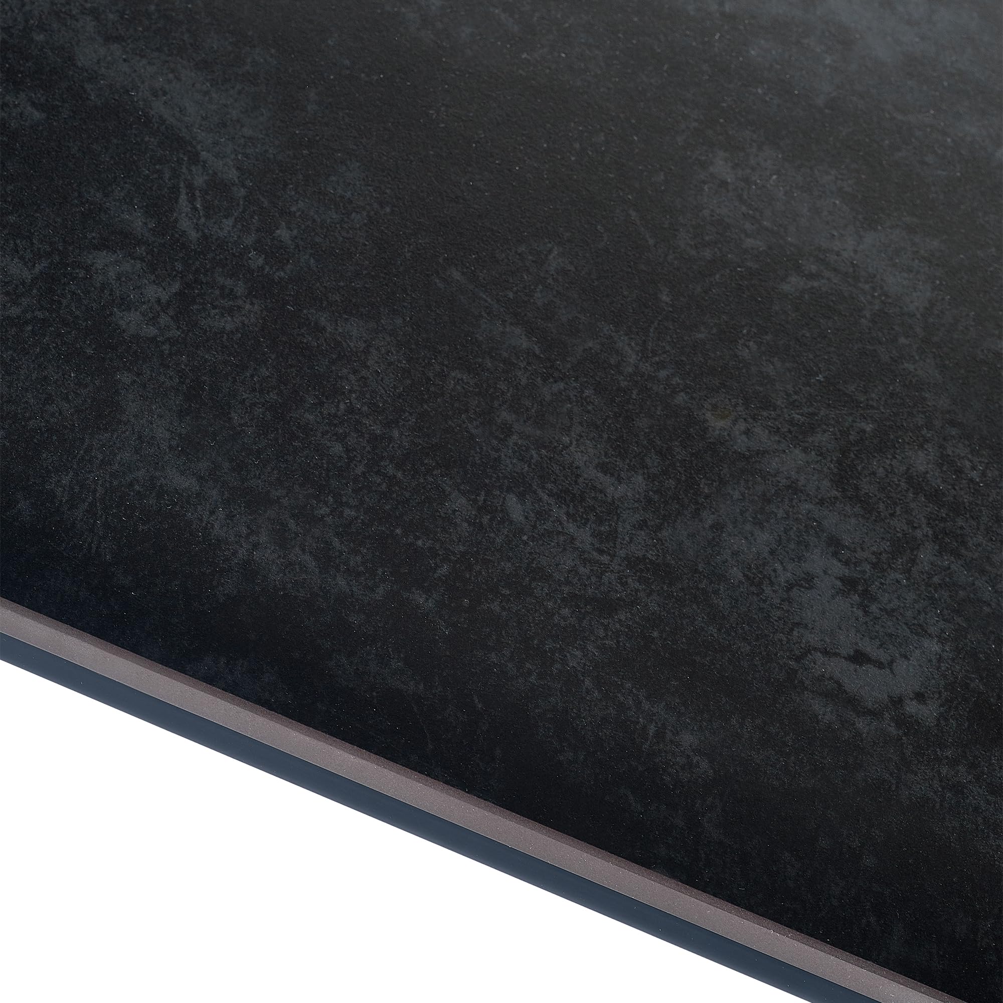 Julian Bowen Miami Rectangular Dining Table, Slate Grey - H76xW120cm