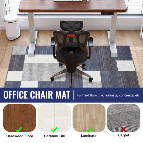 Office Chair Mat, 120x150cm Office Chair Mat For Hardwood Floor, for Home