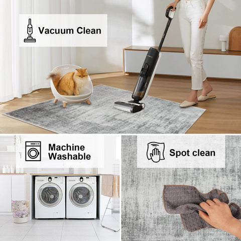 Office Chair Mat 90 x 120 cm, Floor Protector for Office Chair, Anti-Slip