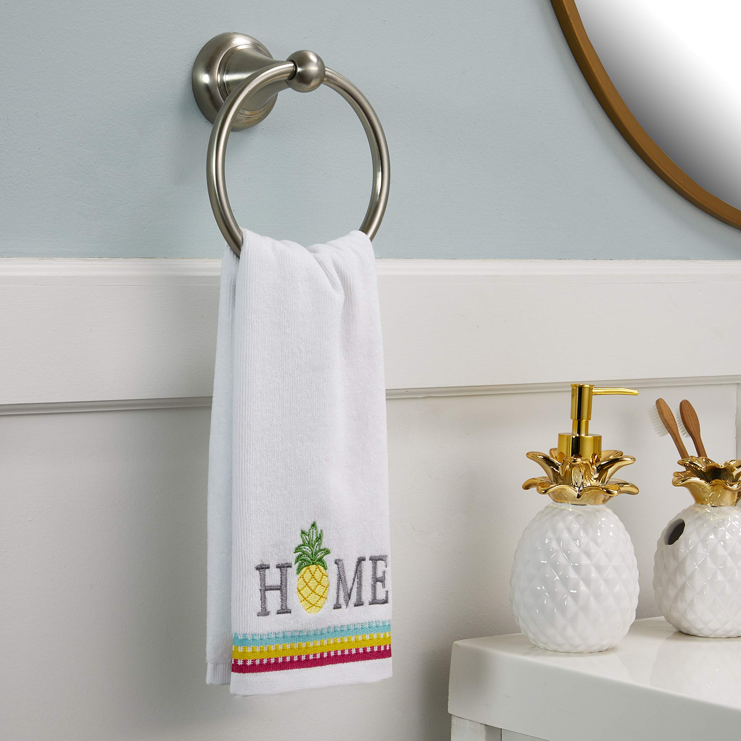 SKL Home Pineapple Home Hand Towel Set, 16x25