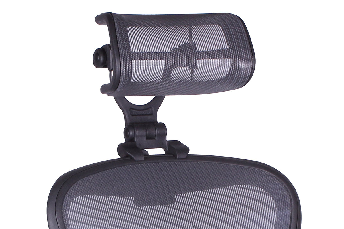 Engineered Now Headrest for the Herman Miller Aeron Chair - Remastered H4 Graphite