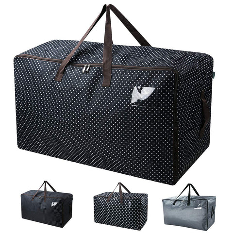 iwill CREATE PRO 100L Water-Resistant Storage Bag, 70x42x35cm Oversized Organiser for Comforters, Blankets & Clothes, Travel Duffel
