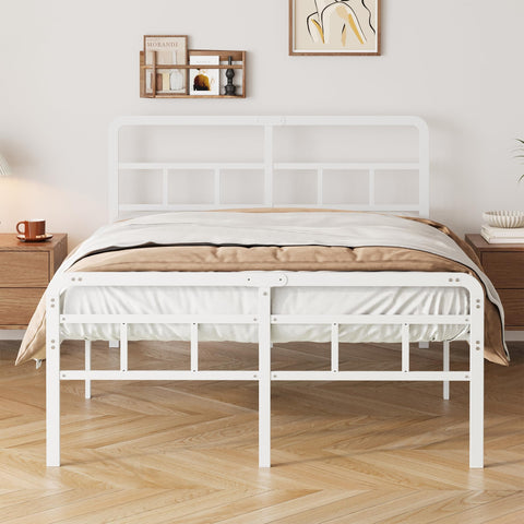 Yicensen Super King Bed Frame with Headboard and Footboard