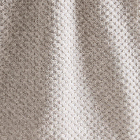 Dreams & Drapes Popcorn Check Hand Towel Natural – Soft Absorbent 100% Cotton Jacquard Check Bathroom Towel, Quick‑Dry
