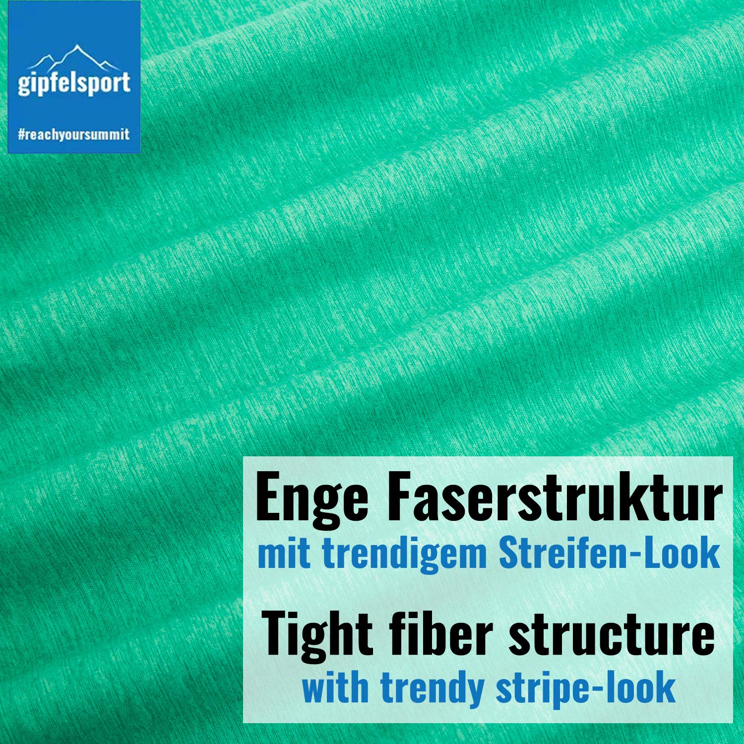 gipfelsport Microfibre Towel | Green | 1 1x S(80x40cm) & 1x L(140x70cm)