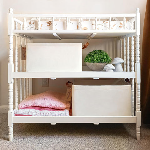 CHICVITA Closet Storage Bins Storage Baskets for Shelves, Baskets for Organizing, Closet Organizers and Storage, Toy Storage Bins