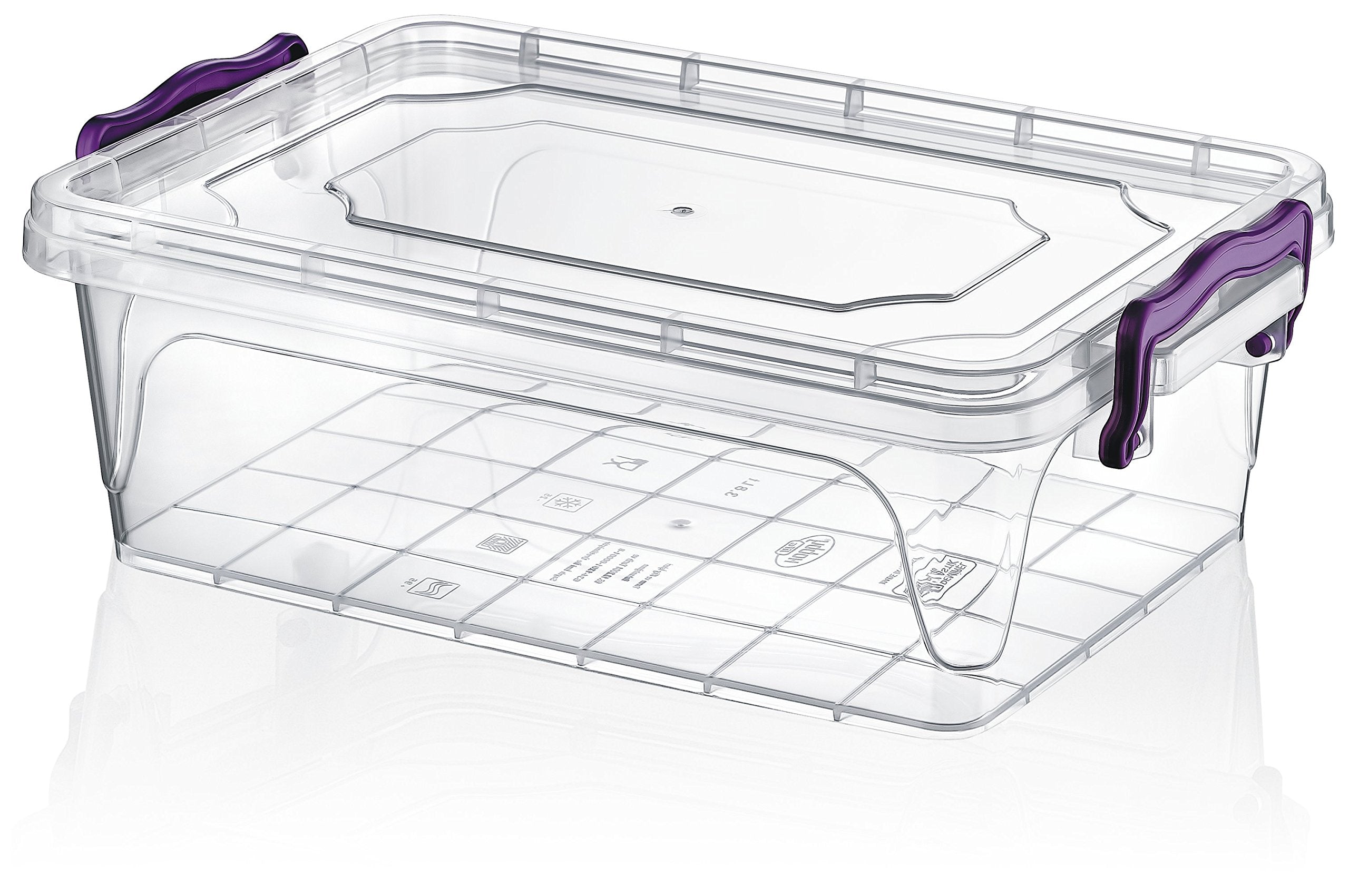 HOBBY LIFE 2 Litre 1-Piece Plastic Rectangular Multi-Box