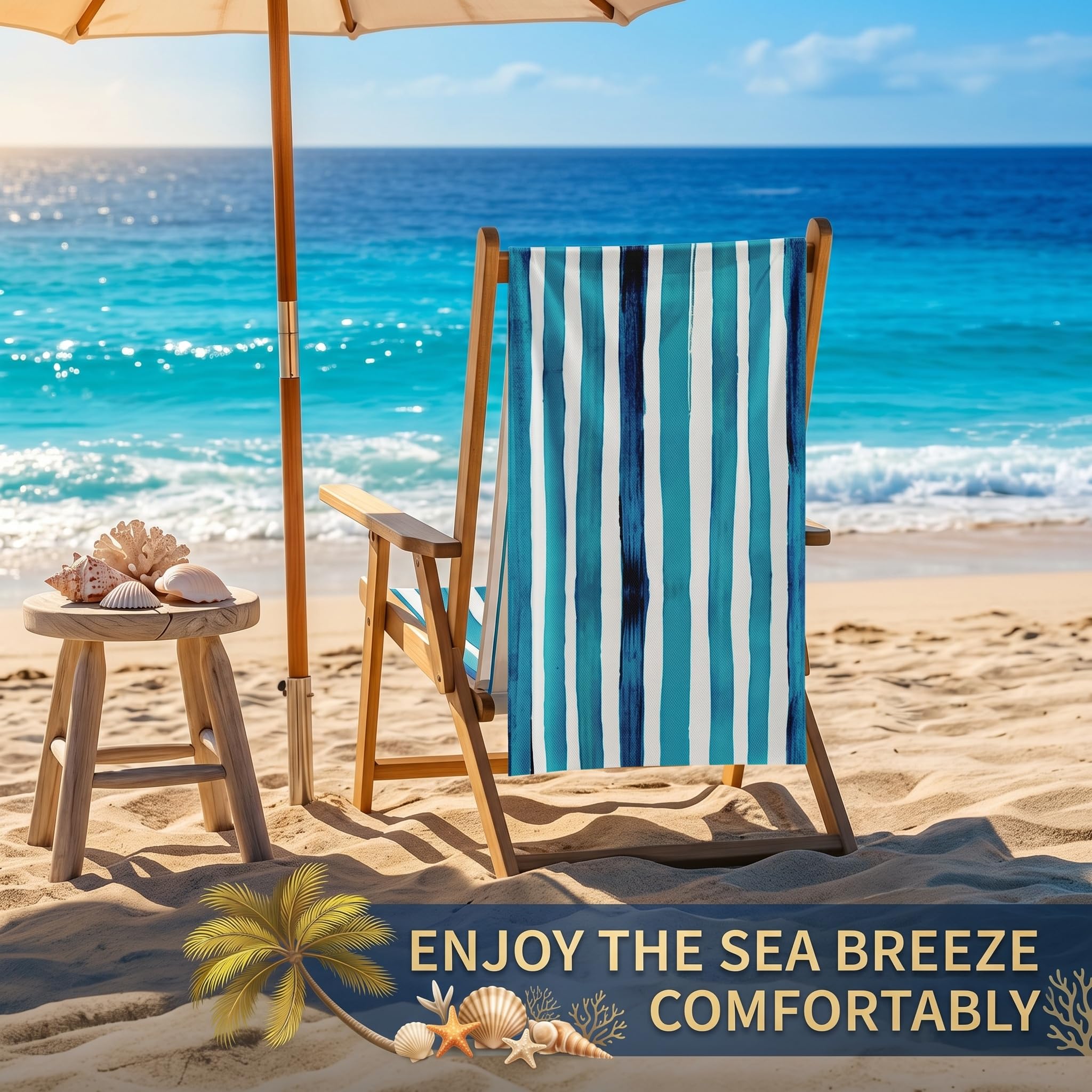 Microfibre Beach Towel Extra Large 160x80cm – Oversized Sand Free Quick Dry Beach Towels for Adults