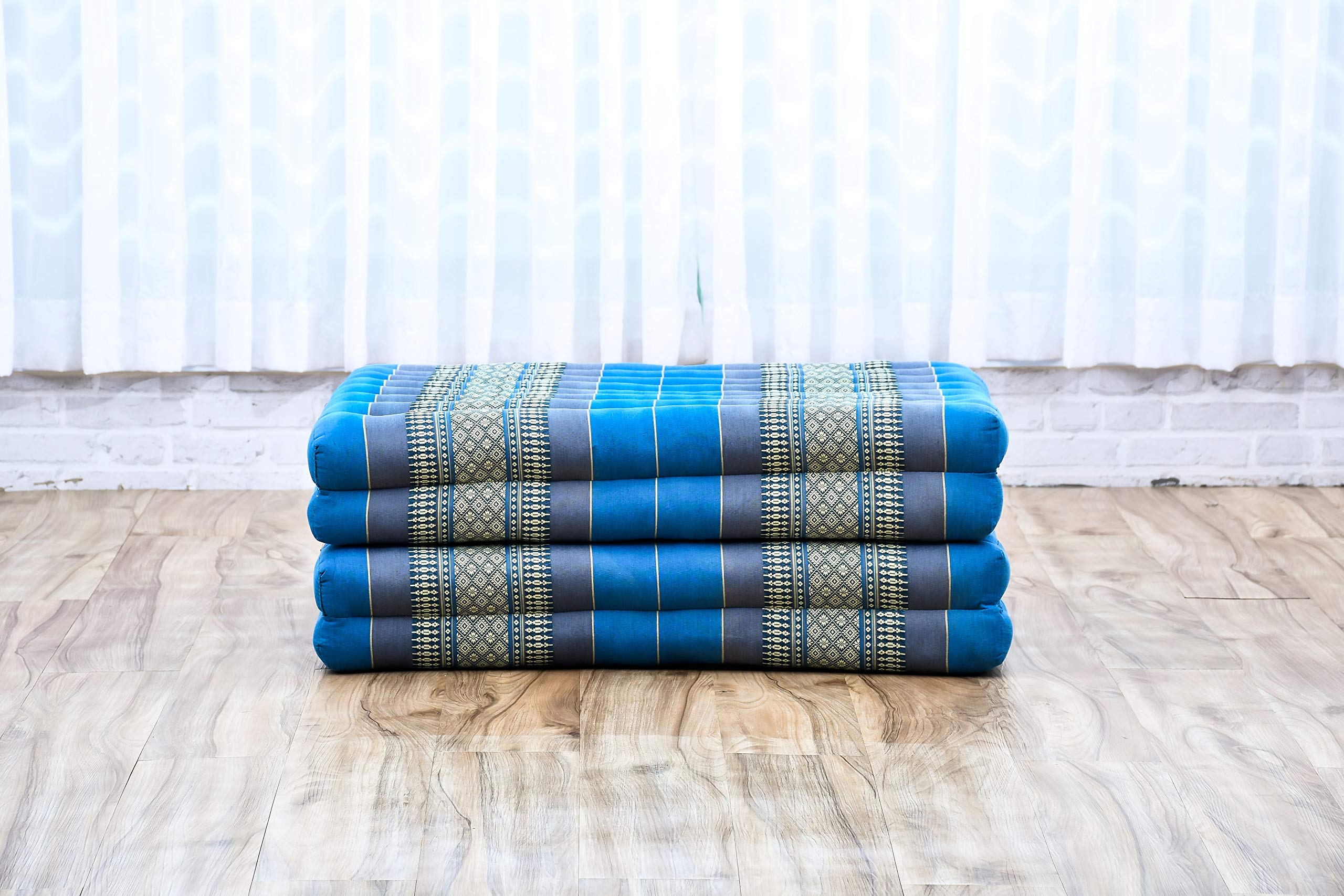 Leewadee Thai Trifold Mattress 200 x 70 cm Kapok Futon Alternative
