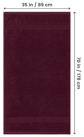 Utopia Towels - Premium Jumbo Bath Sheet (90 x 180 cm, 8 Pack) - 100% Ring Spun Cotton Highly Absorbent and Quick Dry Extra Large Bath Sheet