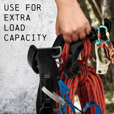 Heavy Duty Hanger,Heavy Duty ABS Clothes Hangers, Multi Purpose High Load Bearing Clothing Hanger for Tactical Gear