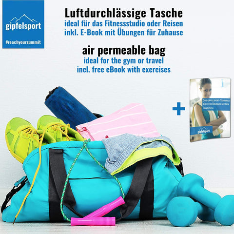 gipfelsport Microfibre Towel | Blue | 1 1x S(80x40cm) & 1x L(140x70cm)