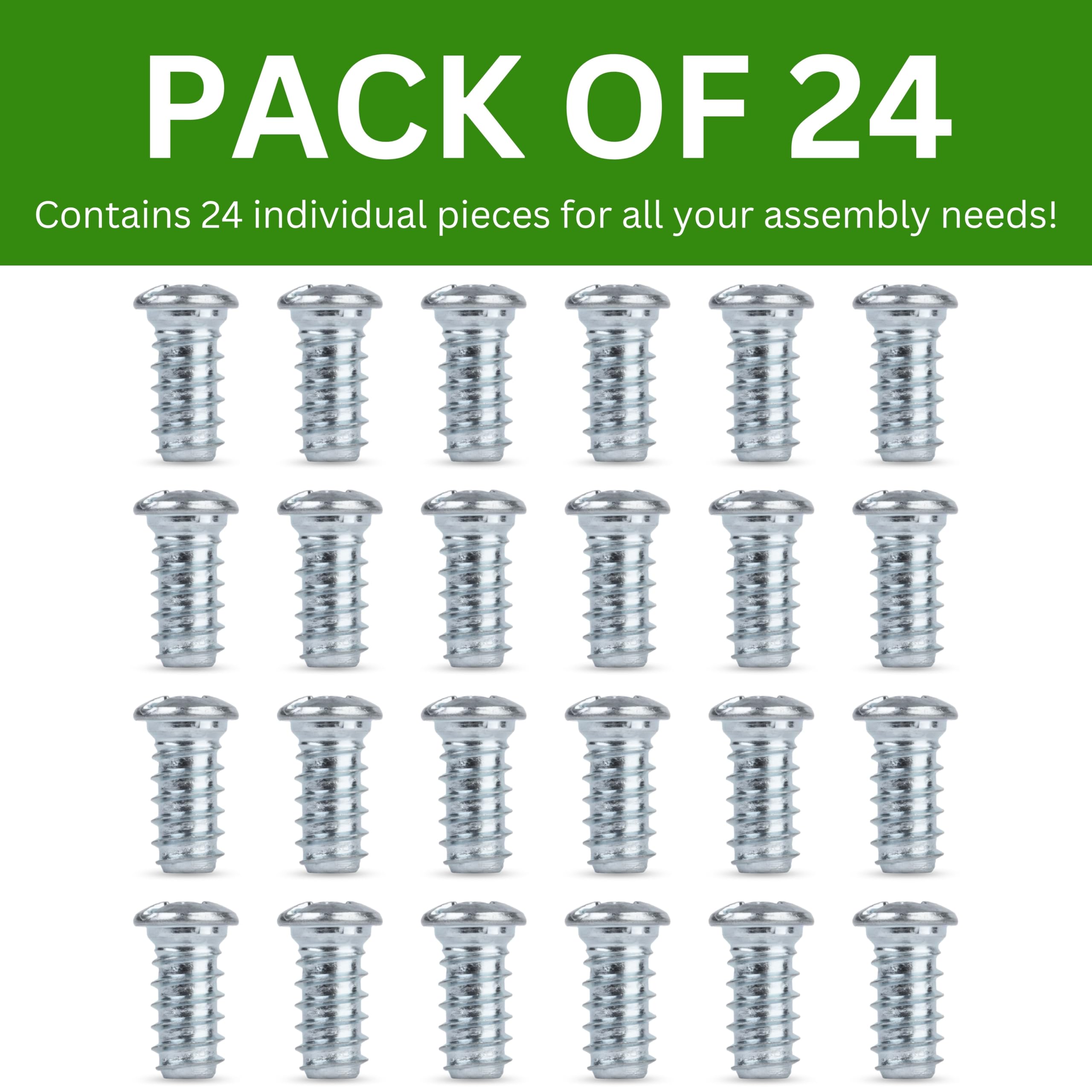 Spare Hardware Parts Replacement for IKEA Furniture Euro Screw with Neck CXN Screw (105248)