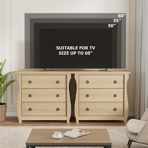 Crevyteg 3 Drawer Dresser, Modern Dresser for Bedroom, 29.3 in Tall Chest of Drawer with Metal Ring Pull Handles