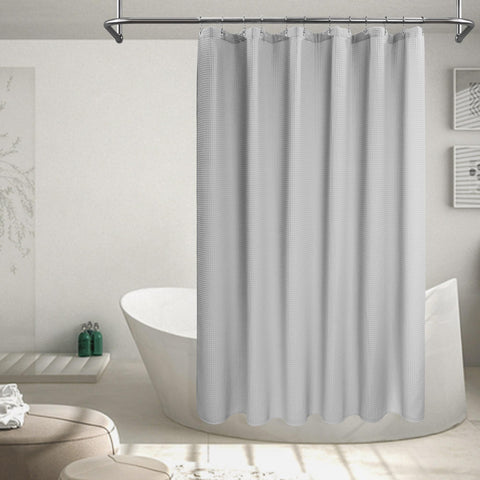Barossa Cotton Shower Curtain Colours and Sizes 72Wx72H Grey