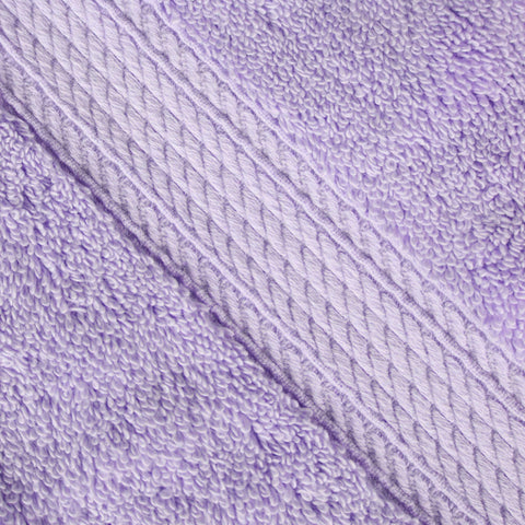 Superior 900 Gram 100% Premium Long-Staple Combed Cotton 3-Piece Towel Set, Purple