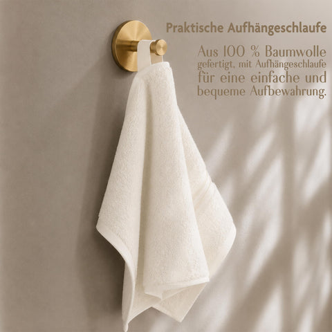 Hammetex Guest towels 5-piece Set 30x50cm, 100% Cotton Terry Cloth
