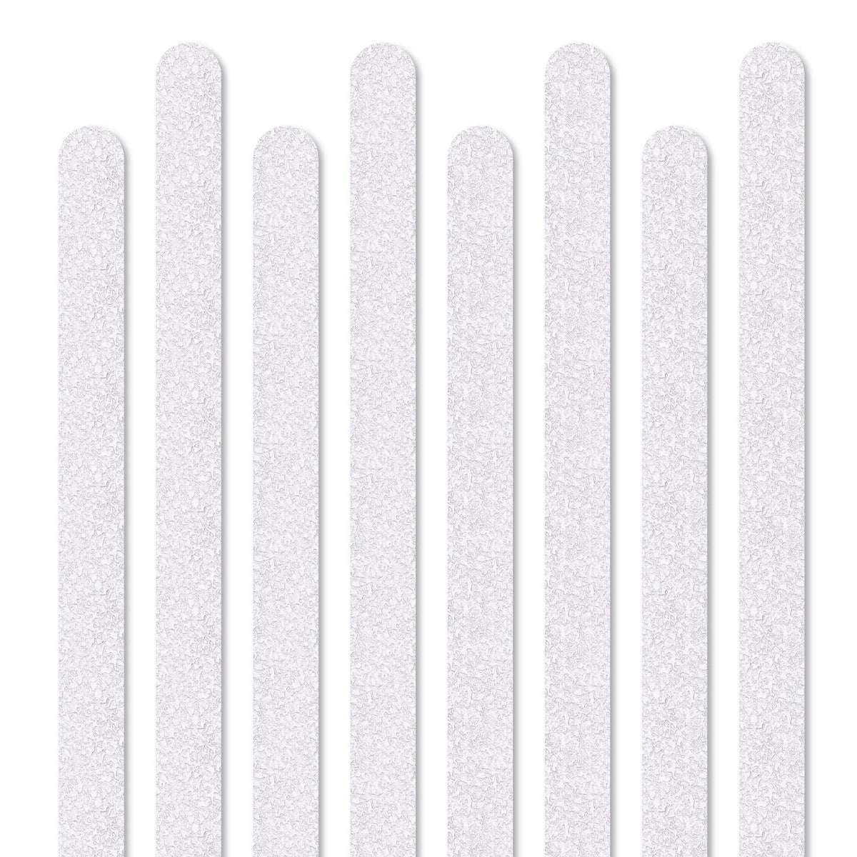 SeKi Non-Slip Strips 45 x 2 cm Transparent for Stairs/Showers/Bathtub - Self-Adhesive Barefoot Friendly Slip Class R9 According to DIN 51130 Non-Slip