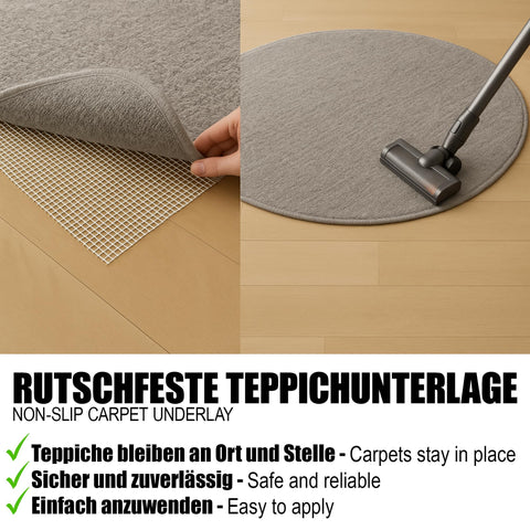 COM-FOUR® anti-slip mat for carpets, upholstery, tablecloths