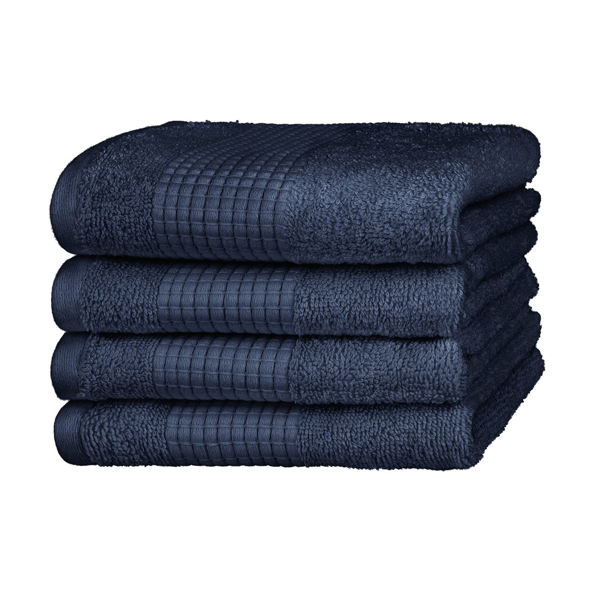 Merana Hand Towel Set, Absorbent, Soft and Lint-, Terry Towelling Guest Towel, Quality Made of Heavy Organic Cotton, 590 GSM