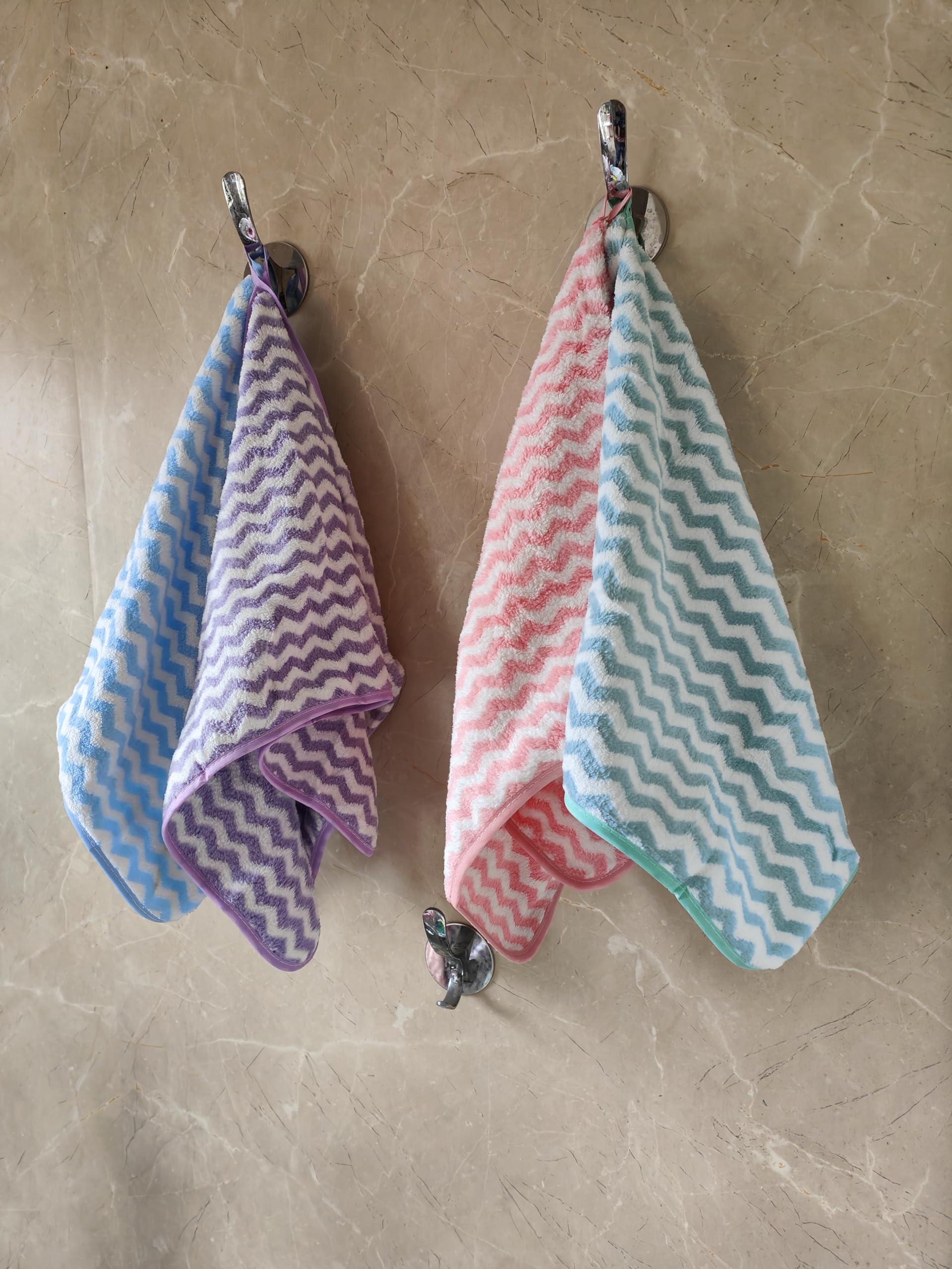 Jeremy & Edelyn's beauty and care Microfiber towel gift set (Blue)