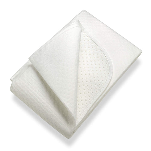 SETEX N450 Mattress Underlay with Grip Pads, Classic Design, White, Polyester, white, 180 x 200 cm