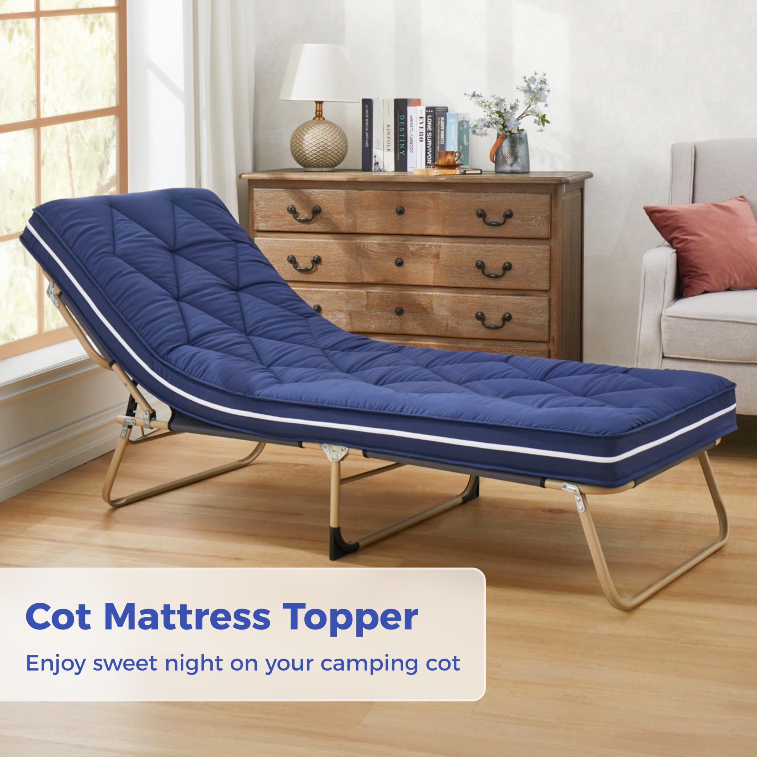 Jamdok Single Roll Up Floor Mattress,Memory Foam,Portable(190X75X10cm)