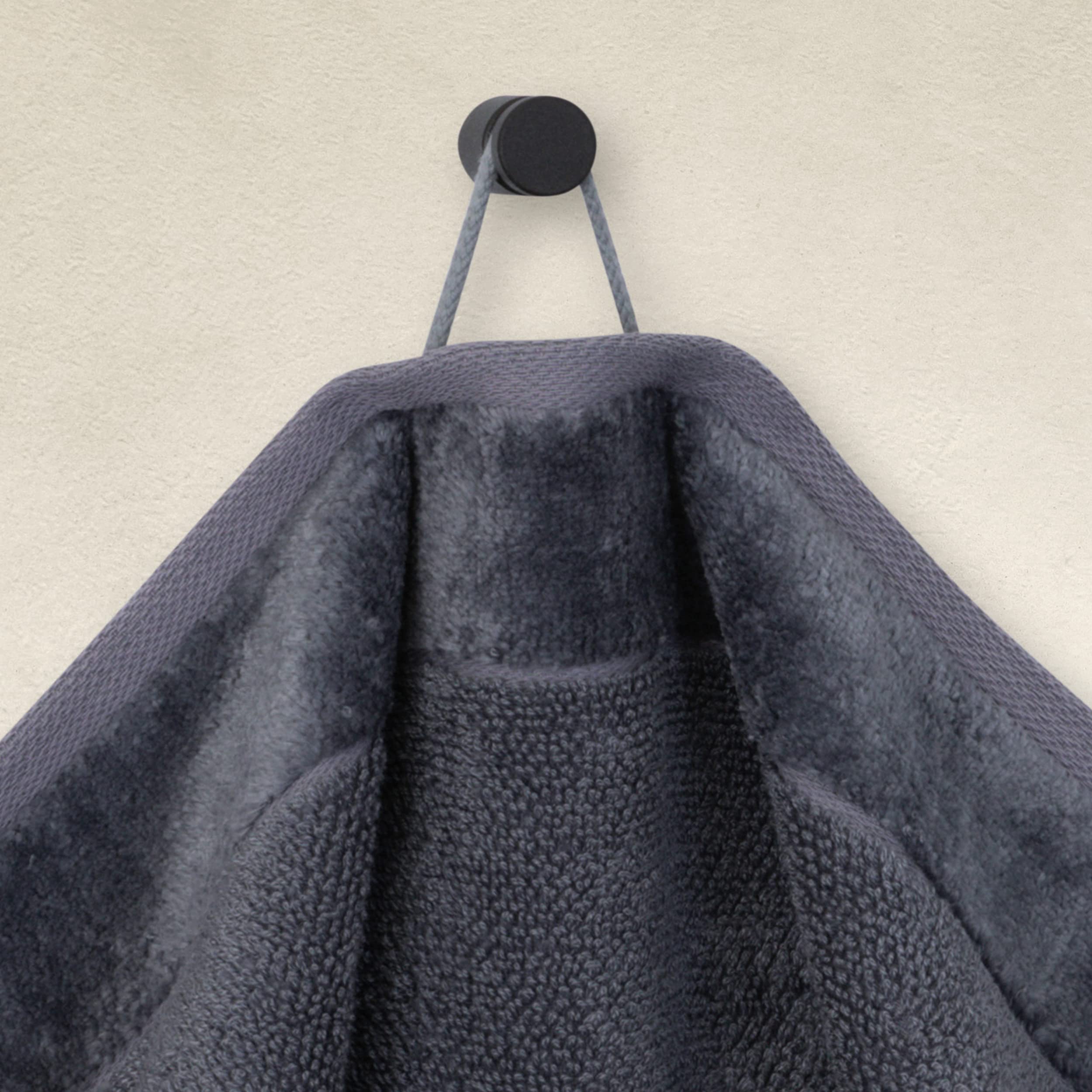 Möve Bamboo Luxe guest towel 30 x 50 cm made of 60% cotton / 40% viscose from bamboo cellulose, stone