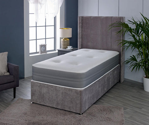 Starlight Beds Cool Comfort Tufted Shorty Mattress, 2ft6 x 5ft9