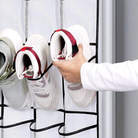 GAOHAN 35 Large Pockets Over Door Shoe Storage Organiser Wardrobe Shoe Rack