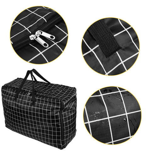 1 Pcs 105L Large Storage Bags For Bedding,Waterproof Moving Storage Bags