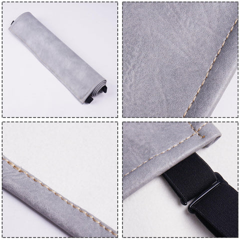 Mtzmy Recliner Headrest Protector,Non Slip Waterproof Headrest Cover,Leather Recliner Headrest Cover for Sofa,Furniture,Living Room,Office