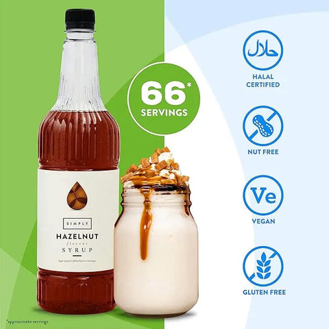 Simply Hazelnut Syrup