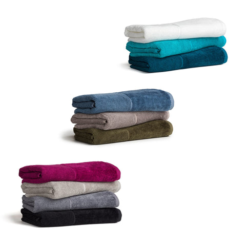 Möve Bamboo Luxe set of 3 soap cloths 30 x 30 cm made of 60% cotton / 40% viscose from bamboo cellulose, berry