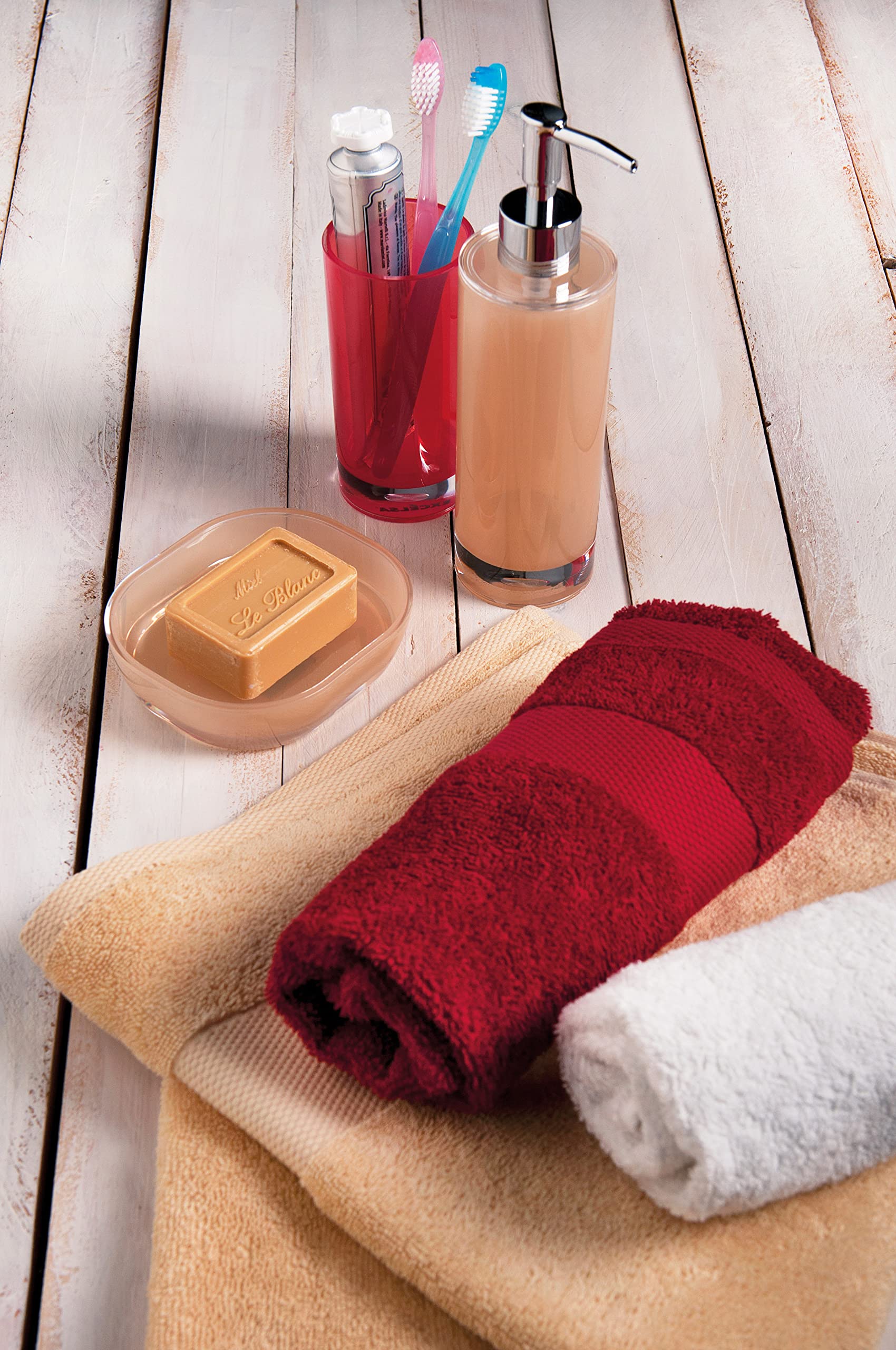 Excelsa Towel, Red, 100 x 60 cm