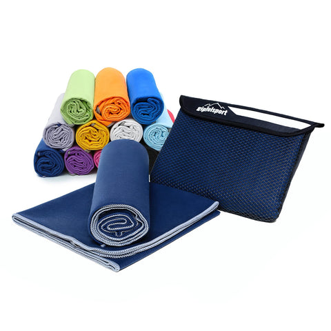 gipfelsport Microfibre Towel 1x S(80x40cm) Navy
